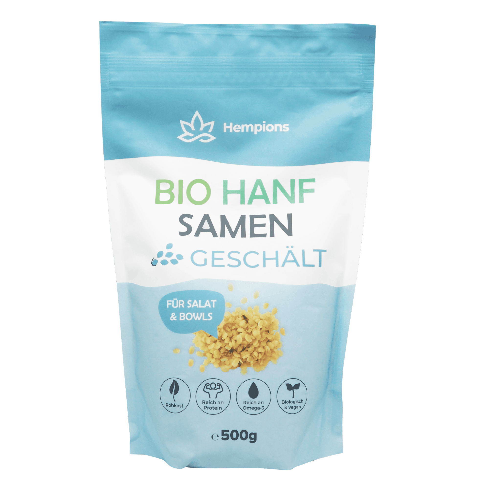 Jetzt ansehen Bio Hanfsamen geschält - 500g