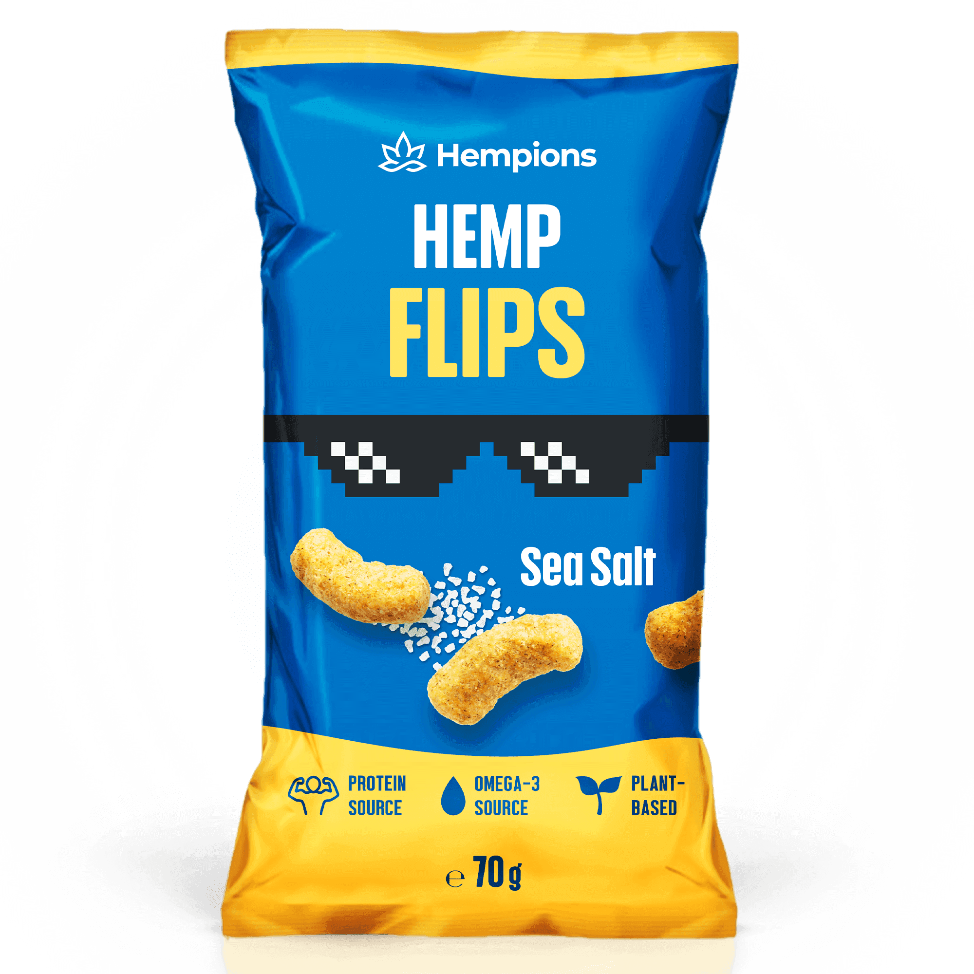 Jetzt ansehen Bio Hemp Flips Sea Salt - 70g