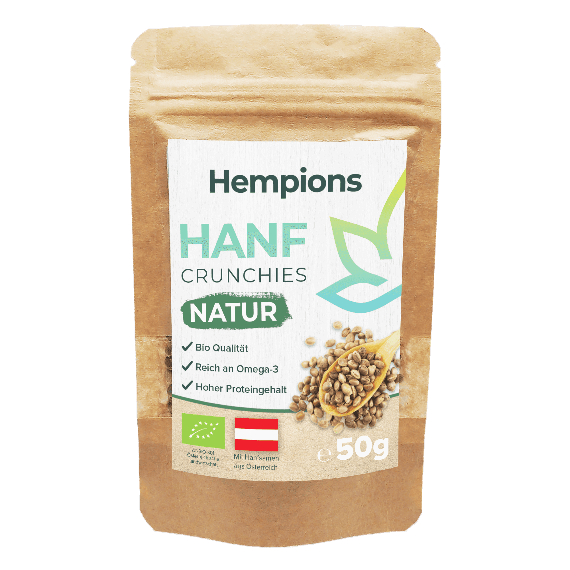 Jetzt ansehen Bio Hanf Crunchies Natur - 50g