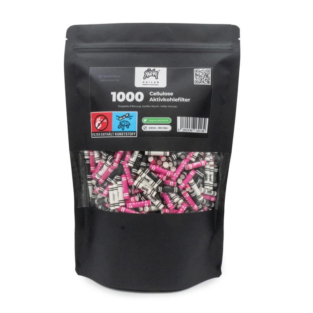 Jetzt ansehen 1000 Cellulose Slim Aktivkohlefilter