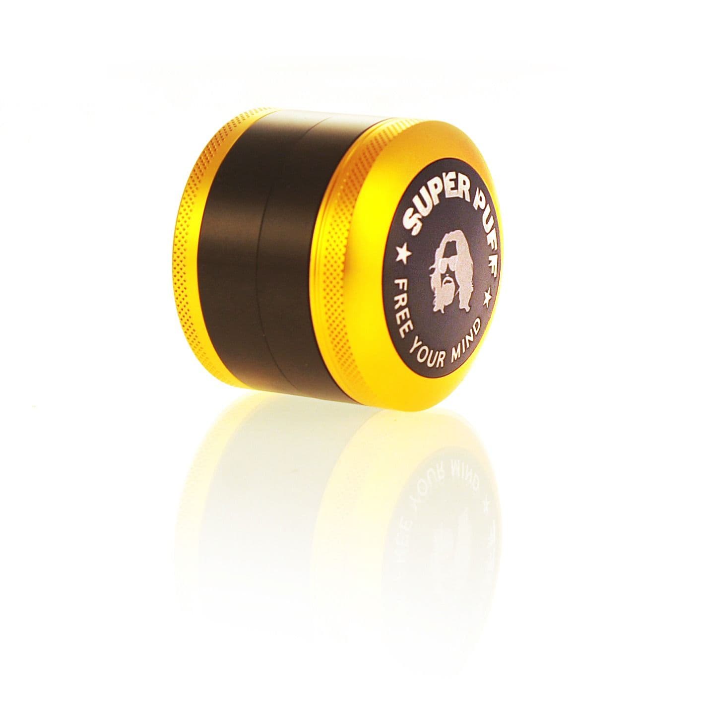 Jetzt ansehen Aluminium Grinder - Schwarze Serie - Gold