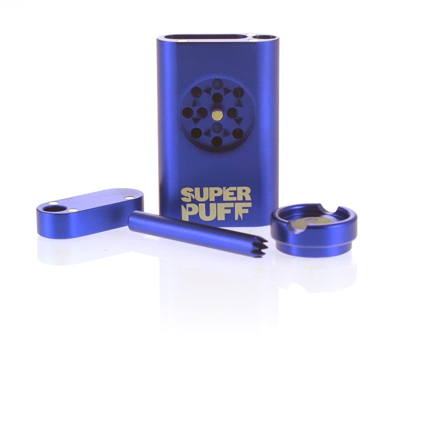 Jetzt ansehen Aluminium Aufbewahrungskoffer - Blau - Grinder Serie