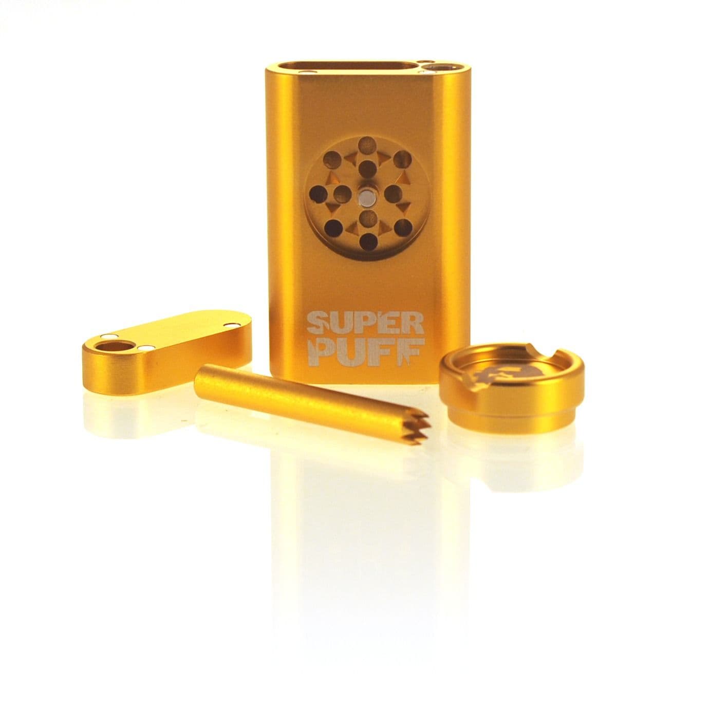 Jetzt ansehen Aluminium Aufbewahrungskoffer - Gold - Grinder Serie