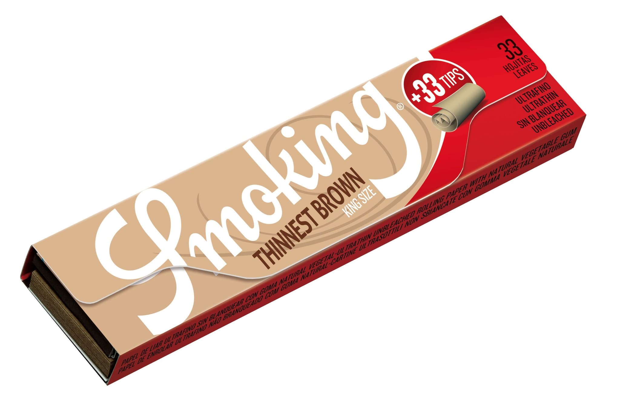 Jetzt ansehen SMOKING THINNEST BROWN KING SIZE + TIPS