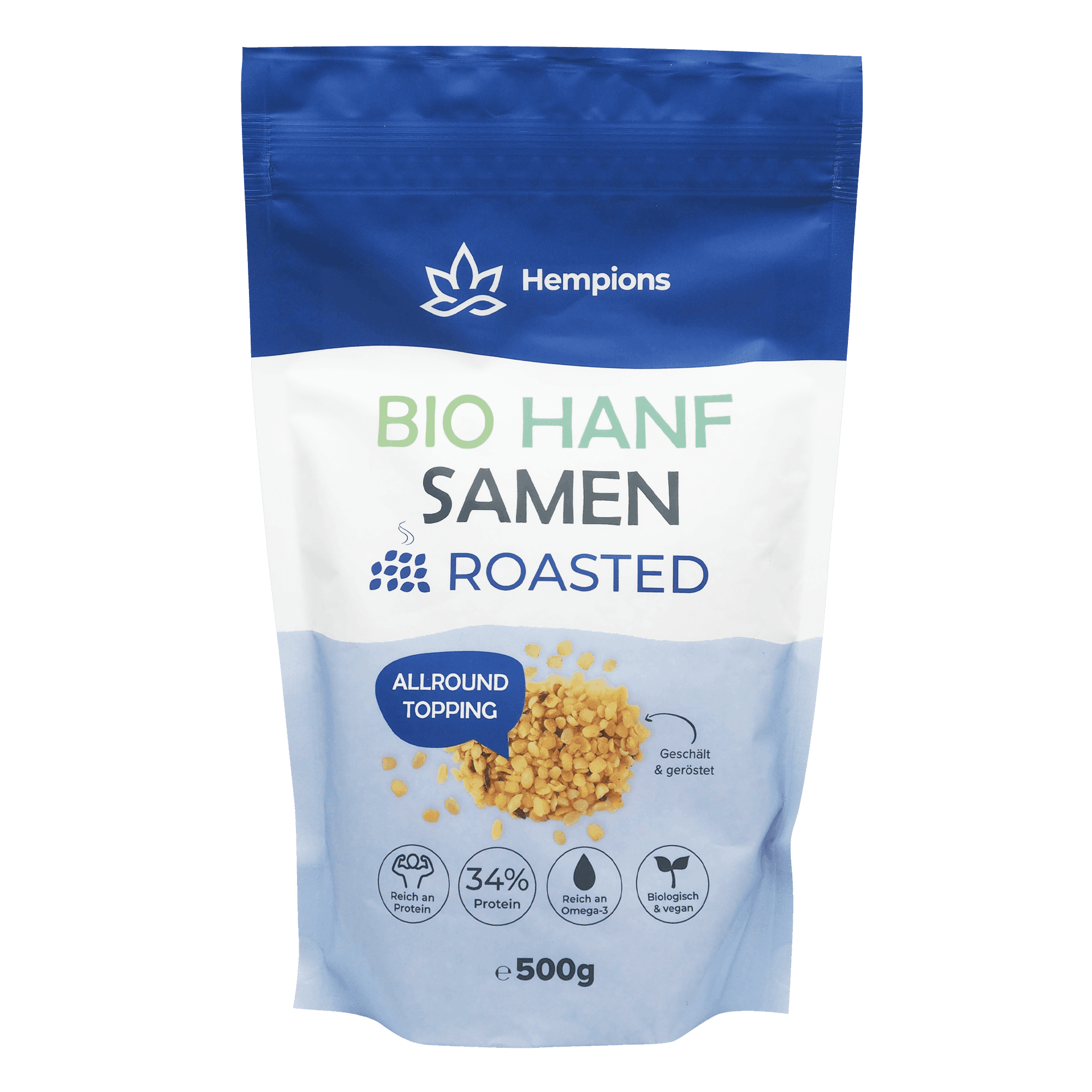 Jetzt ansehen Bio Hanfsamen Roasted - 500g