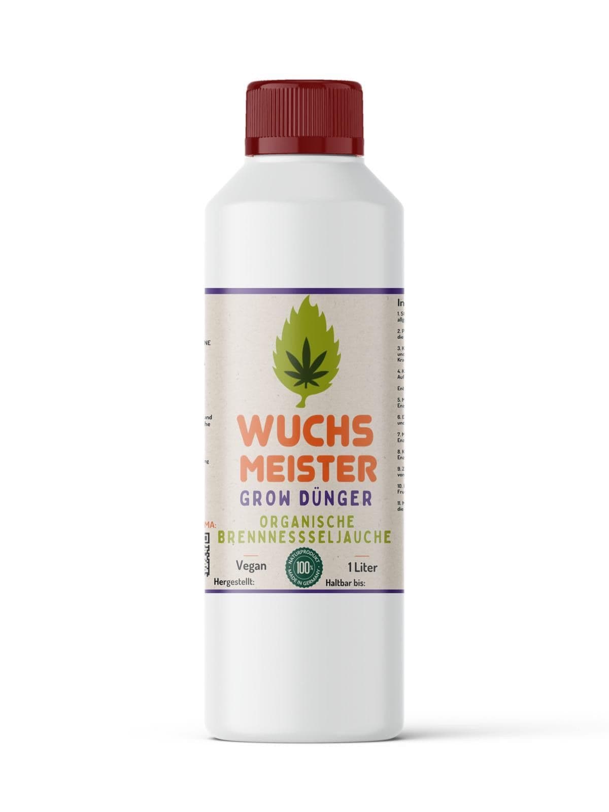 Jetzt ansehen Brennnesseljauche Wuchsmeister für Cannabis organischer 5 in 1 Dünger 1L