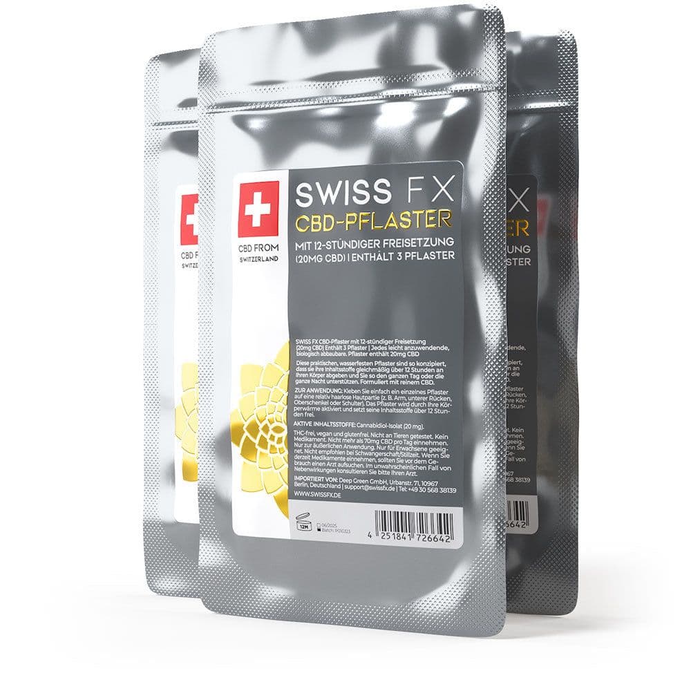 Jetzt ansehen CBD Pflaster mit 20mg CBD 10 Stück