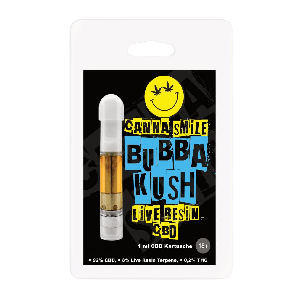Jetzt ansehen Bubba Kush Live Resin CBD Vape Kartusche