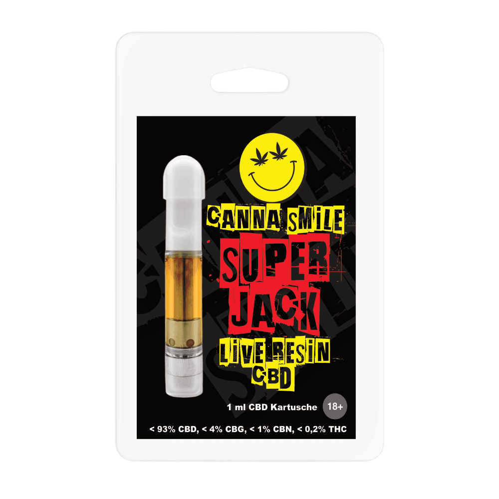 Jetzt ansehen Super Jack Live Resin CBD Vape Kartusche