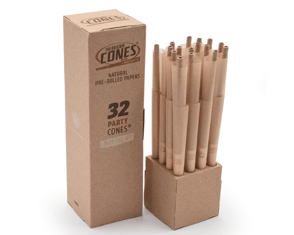 Jetzt ansehen Natural Pre Rolled Cones® Brown Party 32pcs.
