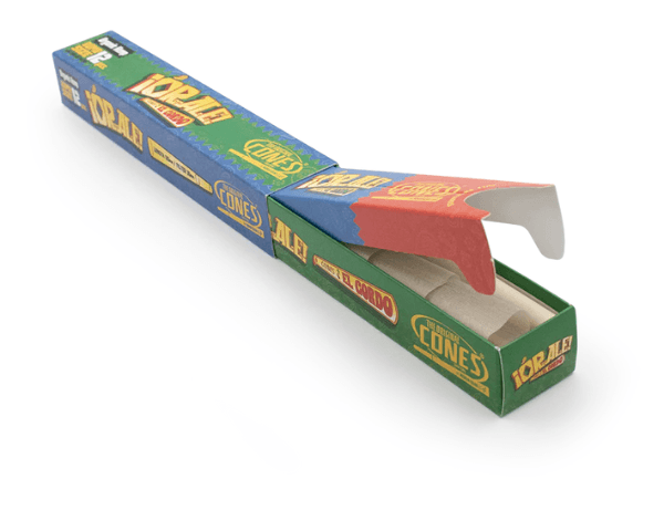 Jetzt ansehen Bio Organic Hemp Pre Rolled Cones® Hemp Bomb Size Orale 12 pcs.