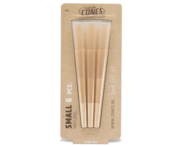 Jetzt ansehen Natural Pre Rolled Cones® Brown Small 1¼ Size 6pcs. blister pack