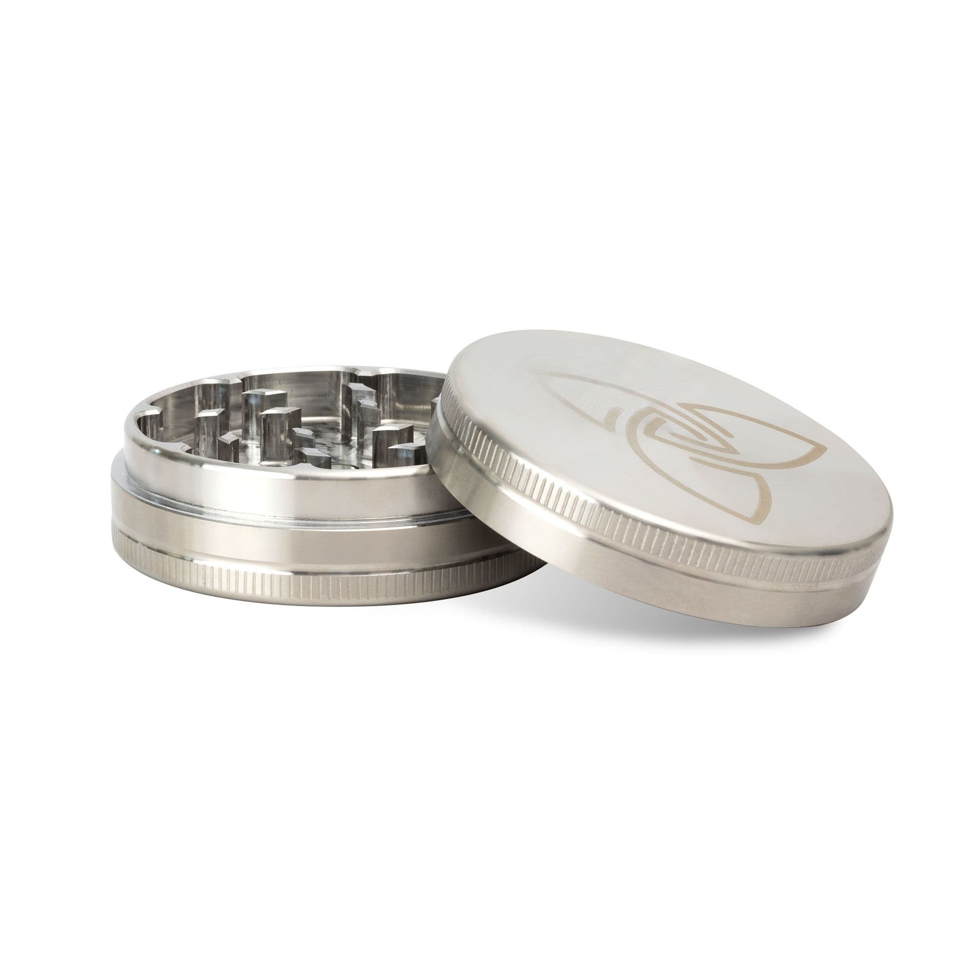 Jetzt ansehen Edelstahl Grinder 2-teilig 63mm - glänzend 