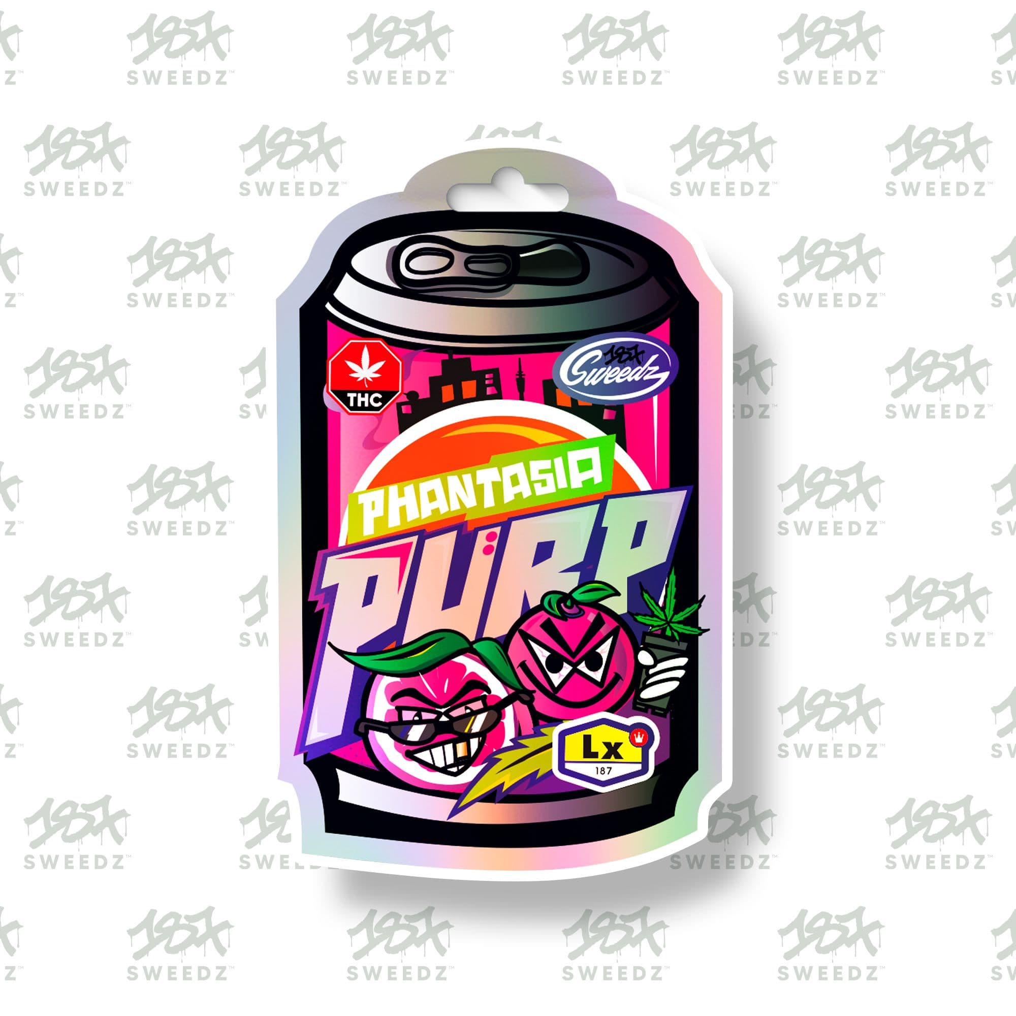 Cannabis der Sorte LX - Phantasia Purp - 187 SWEEDZ