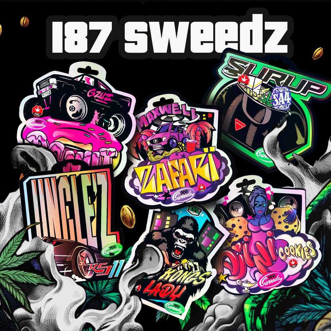 Cannabis der Sorte Maxwell - DJ Ini Cookies - 187 SWEEDZ