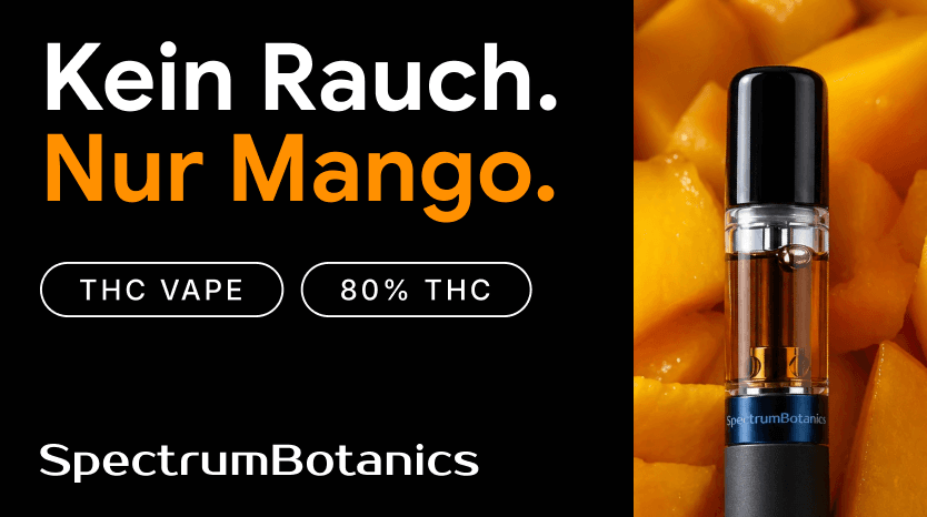 Spectrum Botanics medizinische Cannabis Vapes Mango No.2