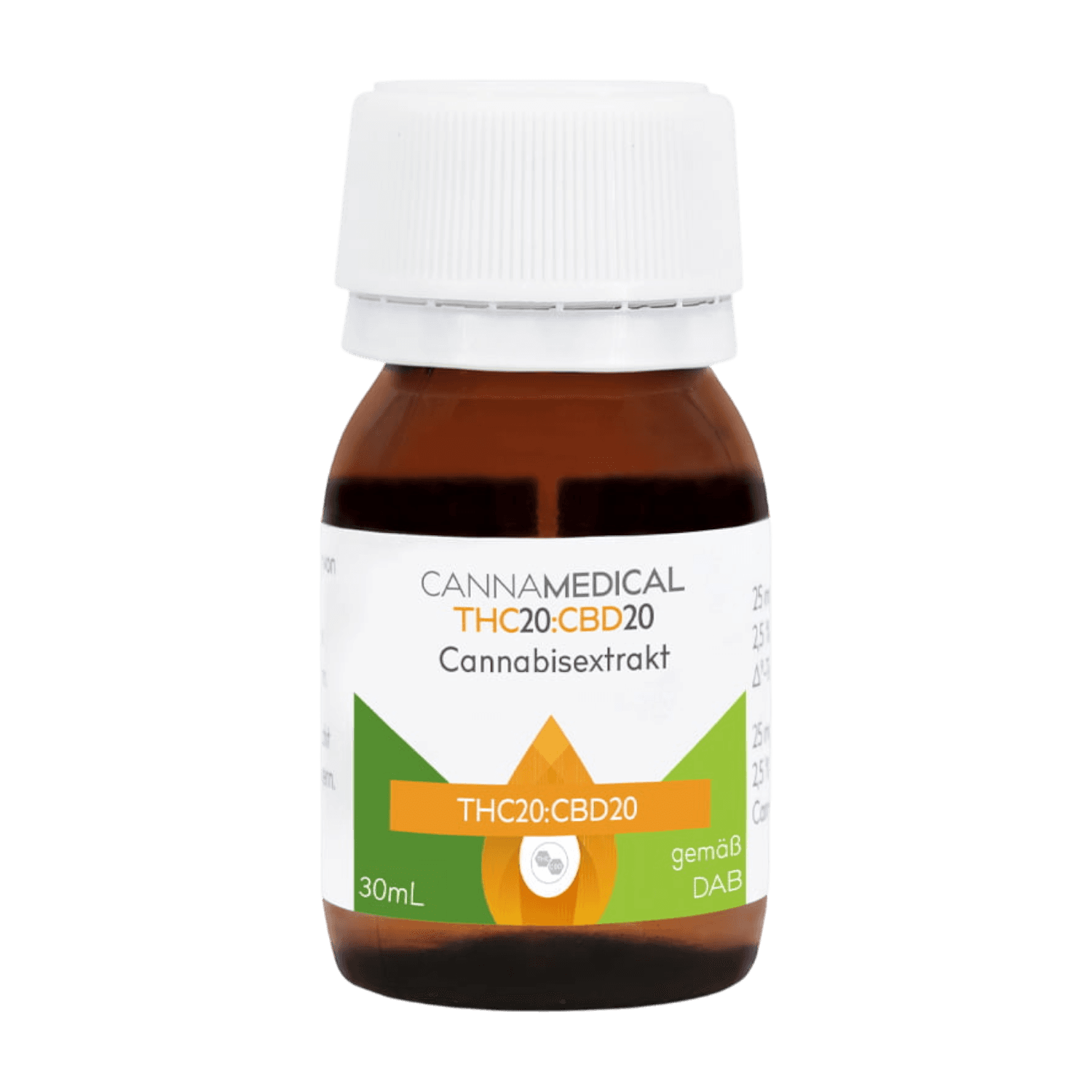 Cannamedical Cannabisextrakt THC20:CBD20