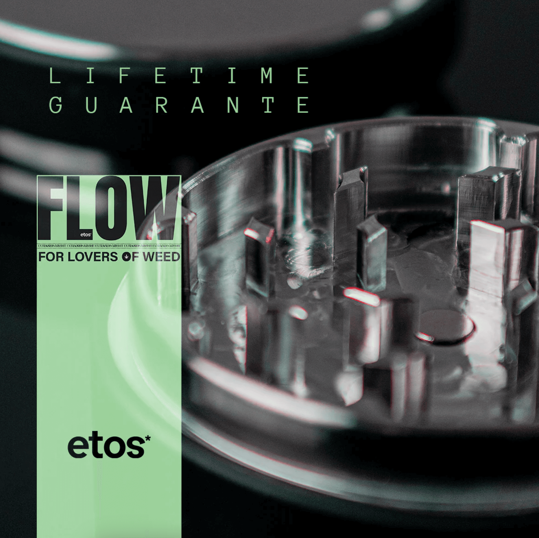 Jetzt ansehen etos* FLOW - Edelstahl Kräutermühle